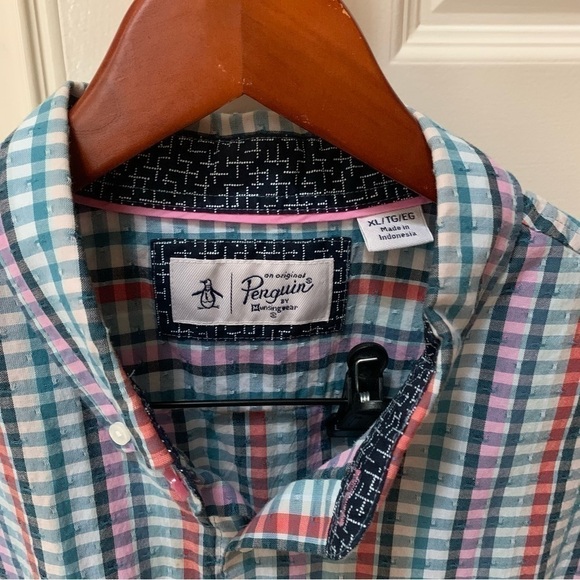 Penguin Men’s short sleeved shirt - size xl, tg - Picture 2 of 4